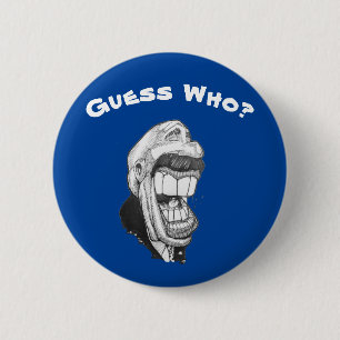 Badge Rond 5 Cm Bouton Devinez qui