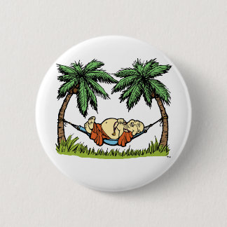 Badge Rond 5 Cm Bouton d'hamac de Bouddha