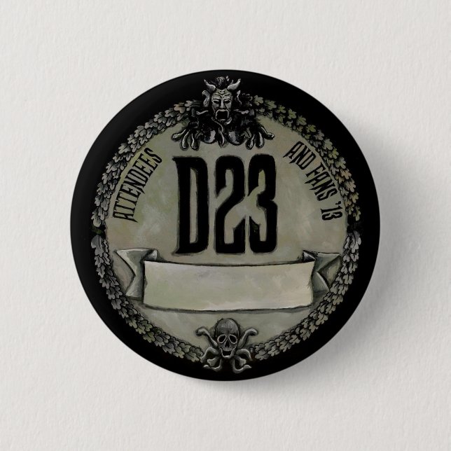 Badge Rond 5 Cm Bouton d'identification d'expo d'A&F (Devant)