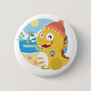 Badge Rond 5 Cm Bouton d'Île de Rhode VIPKID
