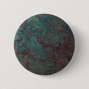 Badge Rond 5 Cm Bouton d'impression Corrosion "cuivre"