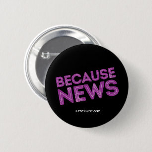 Badge Rond 5 Cm Bouton d'information de CBC