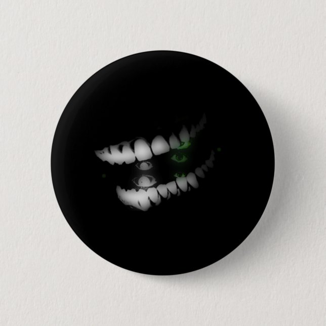 Badge Rond 5 Cm Bouton d'inquiétude (Devant)