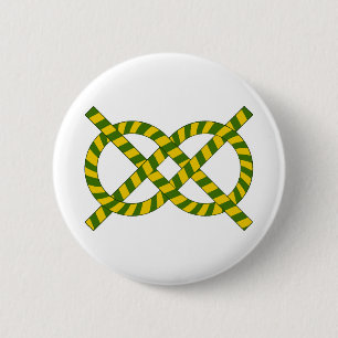 Badge Rond 5 Cm Bouton d'insigne Barony of Nottinghill Coill