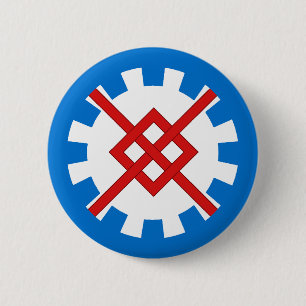 Badge Rond 5 Cm Bouton d'insigne de la baronnie d'Innilgard