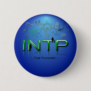 Badge Rond 5 Cm Bouton d'INTP