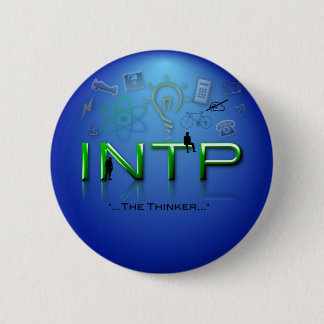 Badge Rond 5 Cm Bouton d'INTP