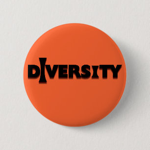 Badge Rond 5 Cm Bouton Diversité I