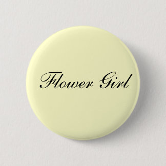 Badge Rond 5 Cm Bouton d'ivoire de demoiselle de honneur