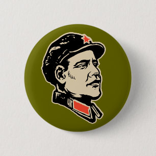 Badge Rond 5 Cm Bouton d'Oba Mao
