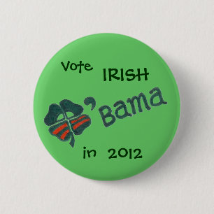 Badge Rond 5 Cm Bouton d'O'bama en 2012