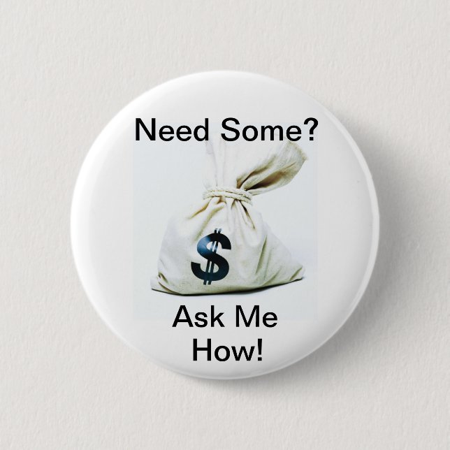 Badge Rond 5 Cm Bouton d'opportunité commerciale (Devant)