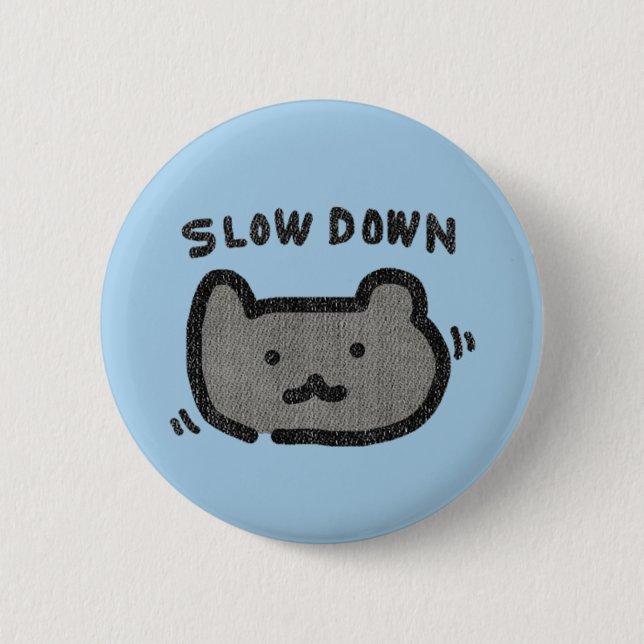 Badge Rond 5 Cm Bouton d'ours mignon (Devant)
