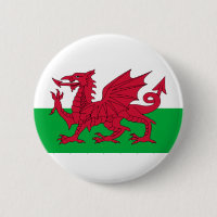Bouton - Drapeau gallois