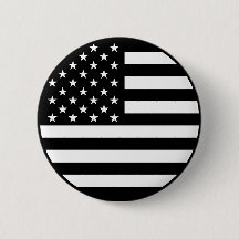 Bouton Drapeau Noir Américain