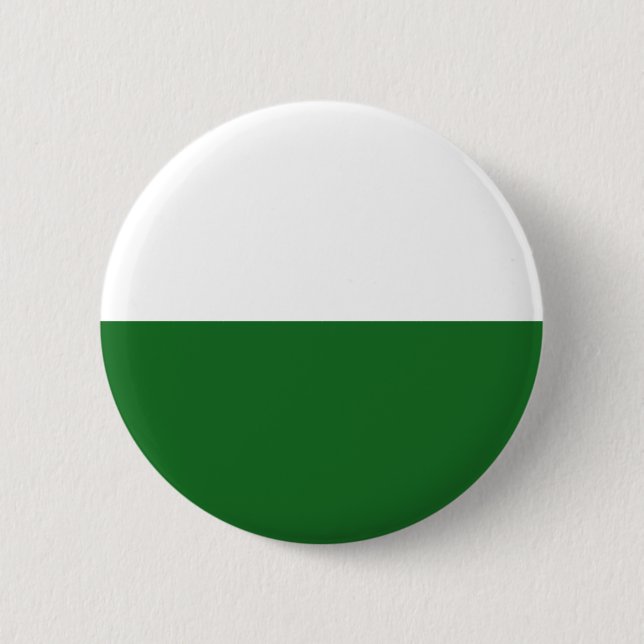 Badge Rond 5 Cm Bouton Drapeau Saxe Pinback (Devant)