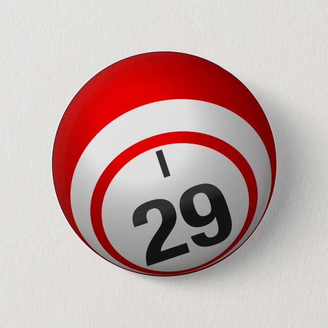 Badge Rond 5 Cm Bouton du bingo-test I 29 (Devant)