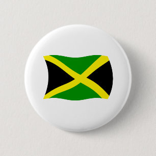 Badge Rond 5 Cm Bouton du drapeau de la Jamaïque