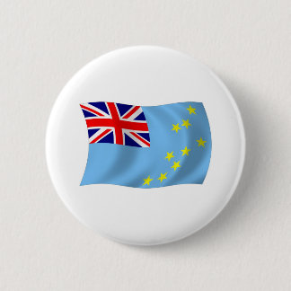 Badge Rond 5 Cm Bouton du drapeau de Tuvalu