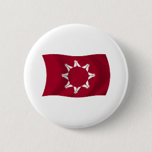 Badge Rond 5 Cm Bouton du drapeau des Oglala Lakota