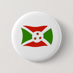 Badge Rond 5 Cm Bouton du drapeau du Burundi