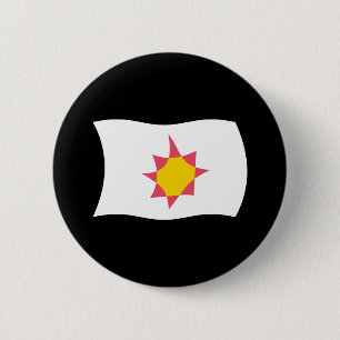 Badge Rond 5 Cm Bouton du drapeau novial