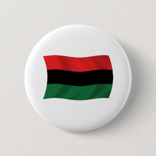 Badge Rond 5 Cm Bouton du drapeau panafricain (UNIA)