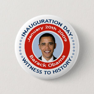 Badge Rond 5 Cm Bouton du jour d'inauguration 2009