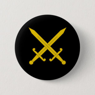 Badge Rond 5 Cm Bouton du maréchal SCA Knight