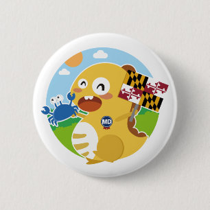 Badge Rond 5 Cm Bouton du Maryland VIPKID