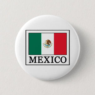 Badge Rond 5 Cm Bouton du Mexique