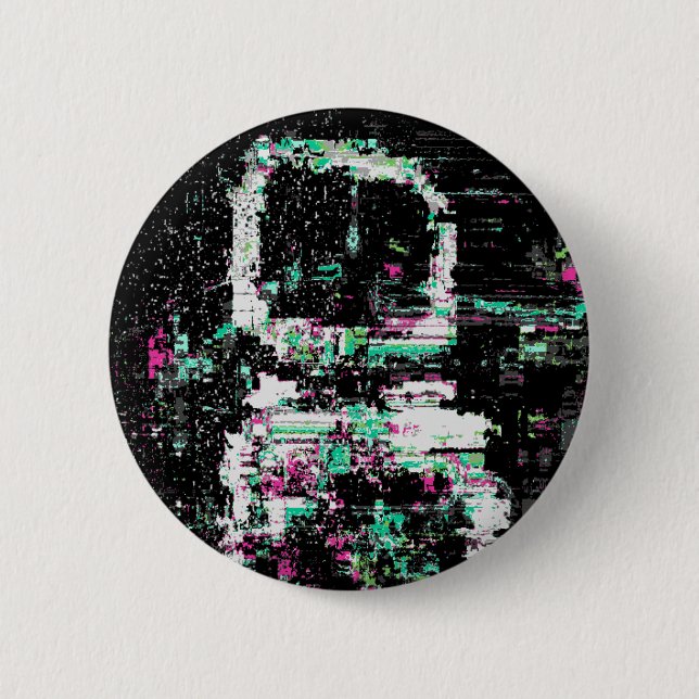 Badge Rond 5 Cm Bouton du problème 0010 (Devant)