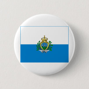 Badge Rond 5 Cm Bouton du Saint-Marin