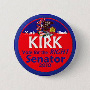 Badge Rond 5 Cm Bouton du sénat 2010 de KIRK
