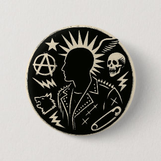 Badge Rond 5 Cm Bouton du signal à la rébellion