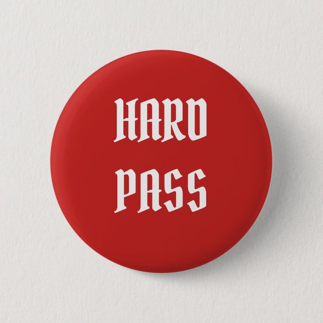Badge Rond 5 Cm Bouton dur de Meme de passage (Devant)