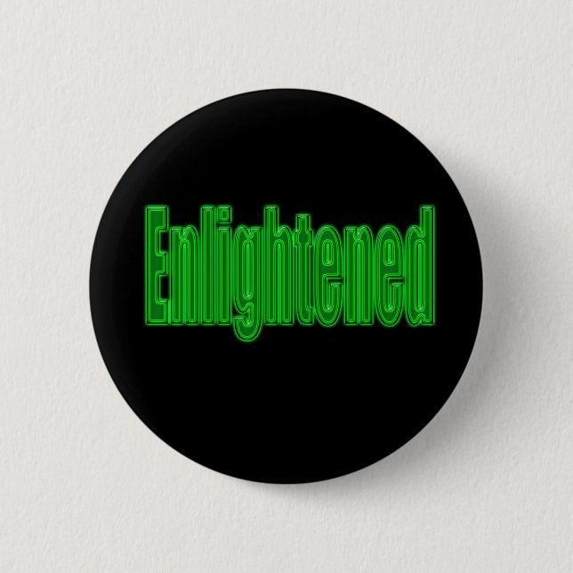Badge Rond 5 Cm Bouton éclairé (Devant)