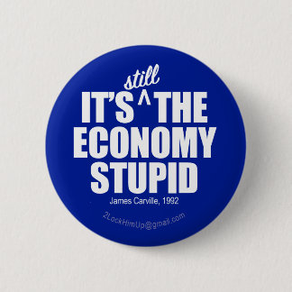 Badge Rond 5 Cm Bouton Économie Bête