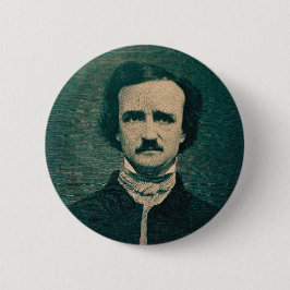 Badge Rond 5 Cm Bouton Edgar Allan Poe