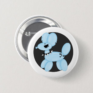 Badge Rond 5 Cm Bouton Edgy Balloon Chien Pin