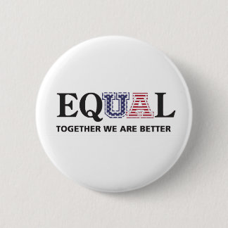 Badge Rond 5 Cm Bouton égal d'uA 4 juillet