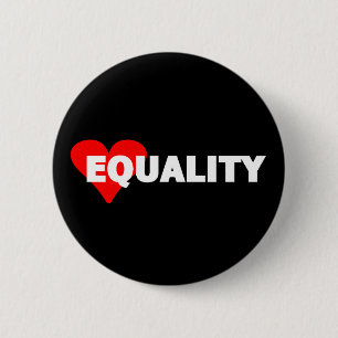 Badge Rond 5 Cm Bouton Égalité Amour