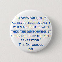 Bouton Égalité RBG