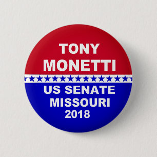 Badge Rond 5 Cm Bouton élégant du Missouri 2018 de sénat de