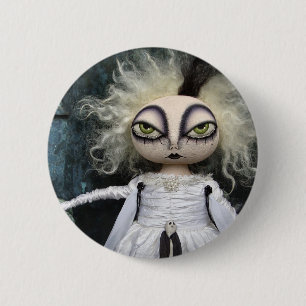 Badge Rond 5 Cm Bouton enchanté de poupée de fantôme de product