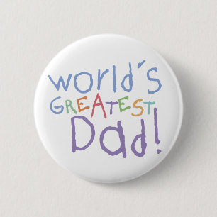Badge Rond 5 Cm Bouton Enfants Plus Grand Papa