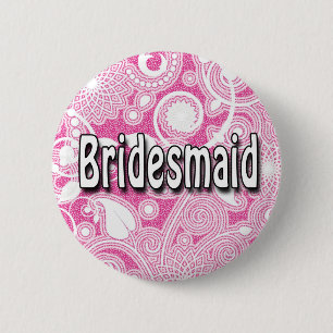 Badge Rond 5 Cm Bouton: Épouse