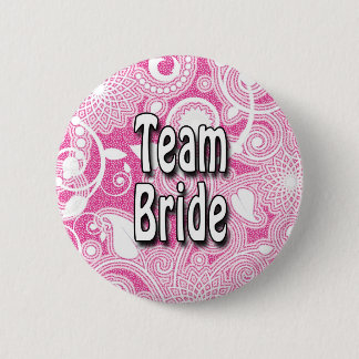 Badge Rond 5 Cm Bouton : Épouse d'équipe