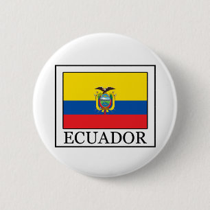 Badge Rond 5 Cm Bouton Équateur