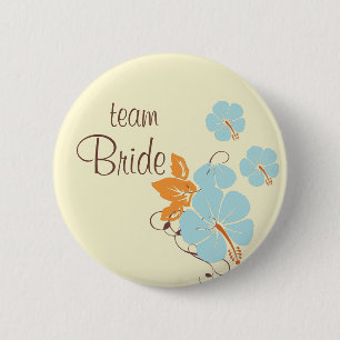 Badge Rond 5 Cm Bouton Equipe de mariage